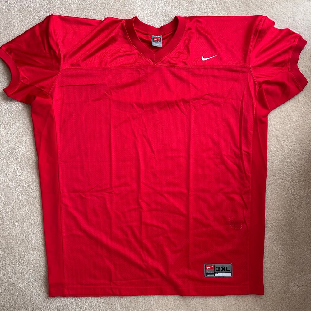 NWT Nike Men's Red 3XL Lineman Football Jersey